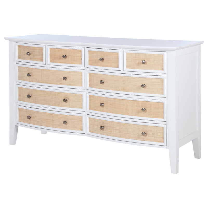 Coaster Furniture Bexhill White 10 Drawer Dresser
