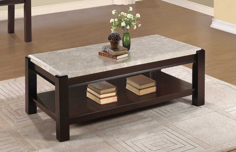 Home Elegance Festus 3pc Coffee Table Set