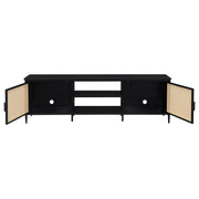 Coaster Furniture Amherst Black 70 inch TV Stand