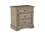 Steve Silver Highland Park Cathedral White Nightstand