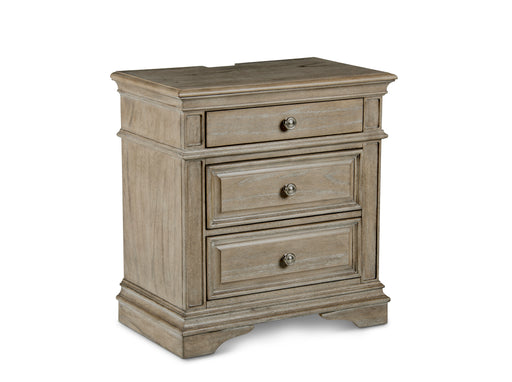 Steve Silver Highland Park Cathedral White Nightstand