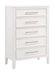 New Classic Furniture Andover White Chest