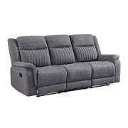 Home Elegance Dean Dove Double Reclining Sofa