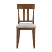 Home Elegance Prineville Cherry Beige 7pc Dinette Room Set