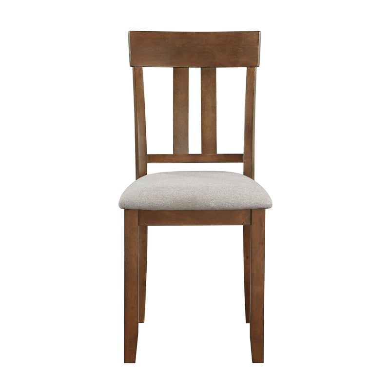 Home Elegance Prineville Cherry Beige 7pc Dinette Room Set