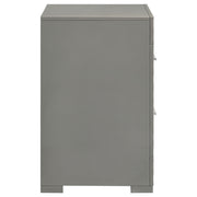 Coaster Furniture Ives White High Gloss Nightstand