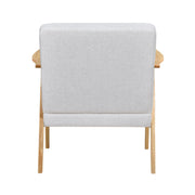 Home Elegance Omara Natural Beige Accent Chair