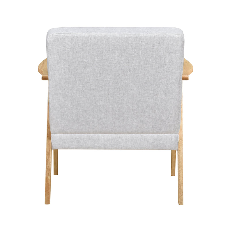 Home Elegance Omara Natural Beige Accent Chair