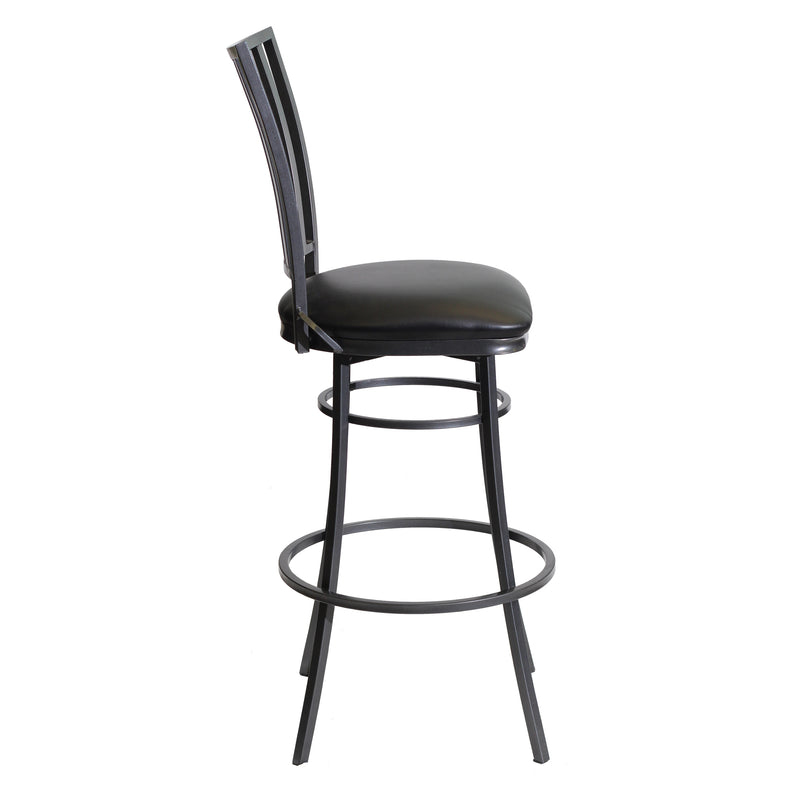Steve Silver Stellan Black Swivel Barstool