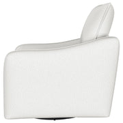 Coaster Furniture Madia Vanilla Ivory Swivel Glider Chair
