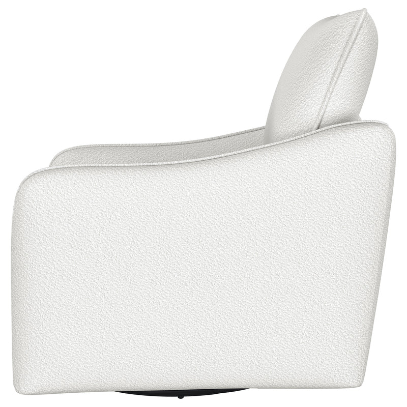 Coaster Furniture Madia Vanilla Ivory Swivel Glider Chair