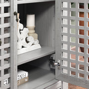 Steve Silver Rio Mocha 4 Door Accent Cabinet