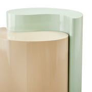 Galaxy Home Ying Yang Mint Taupe End Table