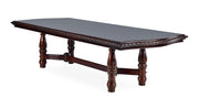 Steve Silver Antoinette Brown Cherry Ped Table