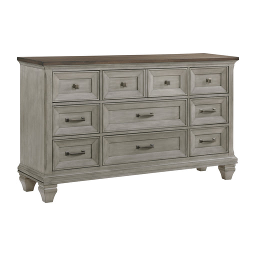 Home Elegance Renton Brown Gray Dresser