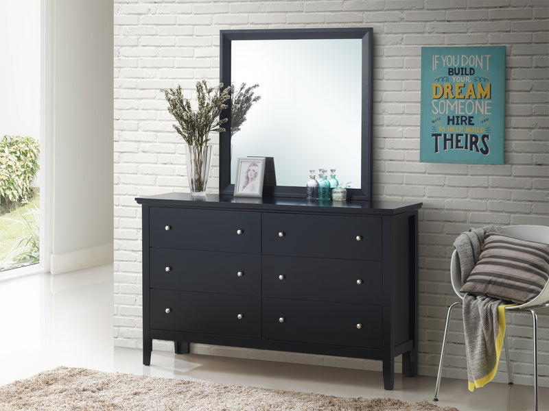 Glory Furniture Primo Espresso Dresser And Mirror