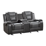 Home Elegance Briscoe Brown 2pc Living Room Set