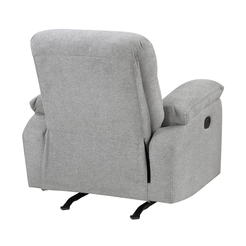 Home Elegance Jules Gray Rocker Reclining Chair