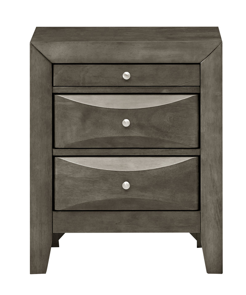 Glory Furniture Marilla Black Nightstand