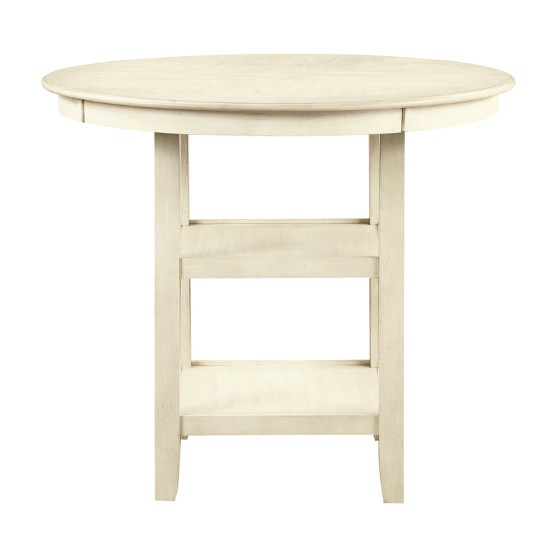 New Classic Furniture Amy Bisque 5pc Counter Table Set