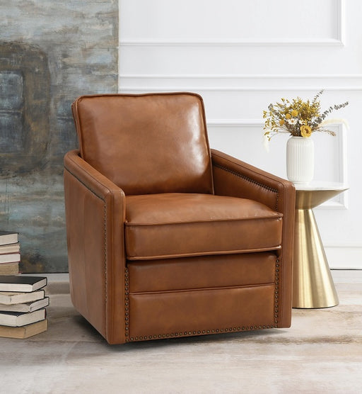 Acme Furniture Rocha Brown Swivel Glider Chair