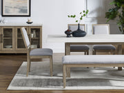 Steve Silver Carena White Rectangle 6pc Dining Set