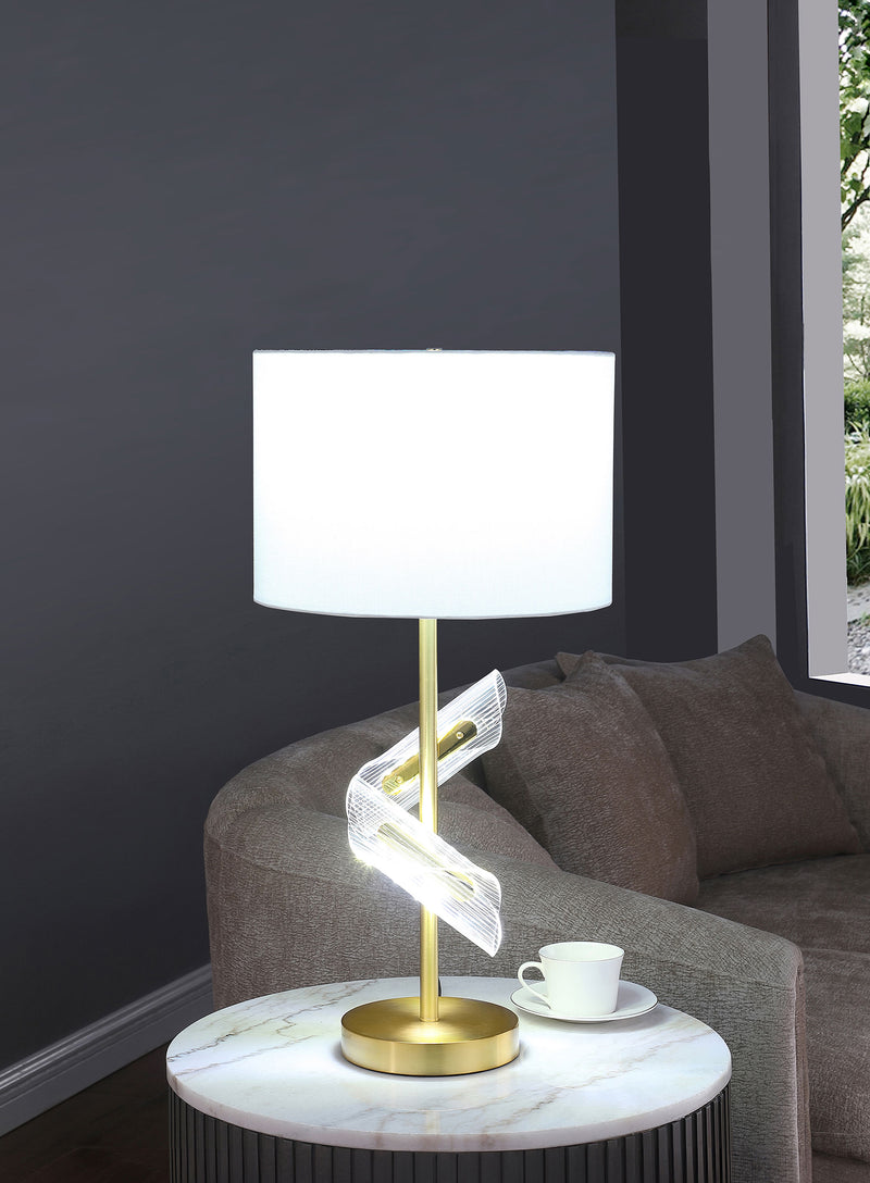 2 Coaster Furniture Kingsley Gold Table Lamps
