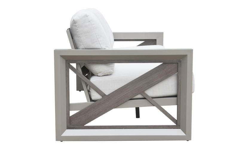 Steve Silver Dalilah Gray Patio Sofa