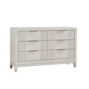 Home Elegance Florence White Dresser And Mirror