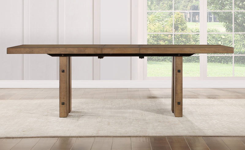 Steve Silver Atmore Gray Brown 5pc Dining Set