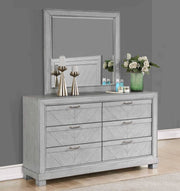 Steve Silver Montana Gray Dresser and Mirror