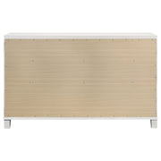 Coaster Furniture Marmore White 9 Drawer Dresser