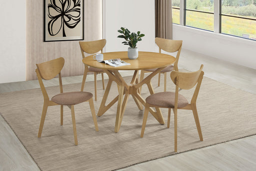 Coaster Furniture Elowen Brown 5pc Dining Room Set