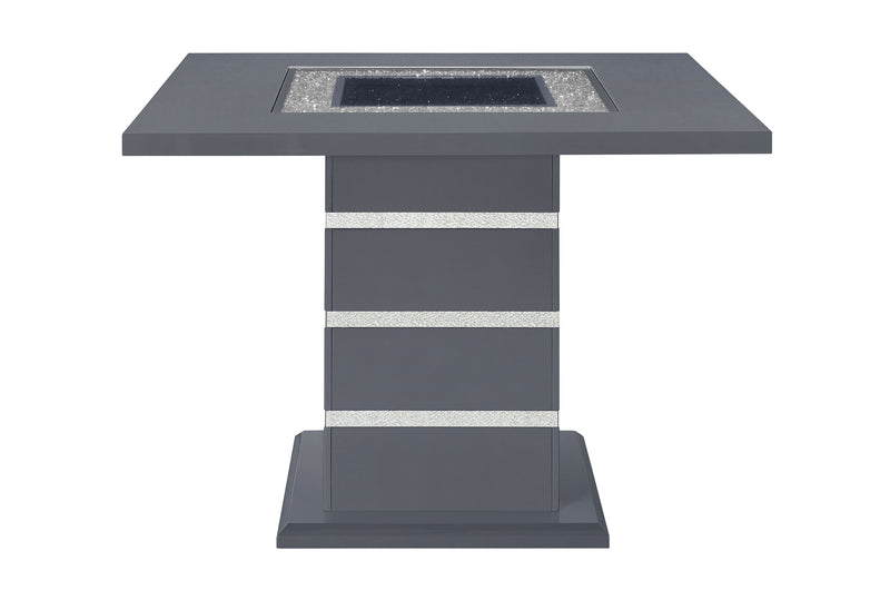 Global Furniture Monaco Dark Grey Bar Table