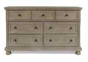 New Classic Furniture Allegra Gray Pewter Dresser