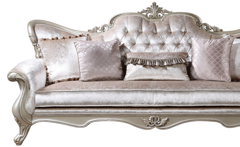 New Classic Furniture Monique White Sofa