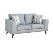 Home Elegance Broadway Gray Love Seat