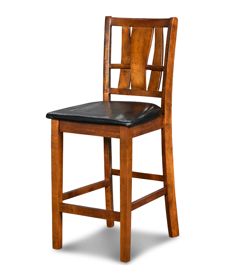 New Classic Furniture Dixon Dark Espresso 5pc Counter Height Set