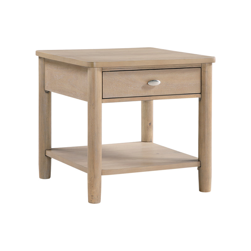 Home Elegance Myrna Natural End Table