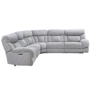 Steve Silver Park City Gray 5pc Sectional
