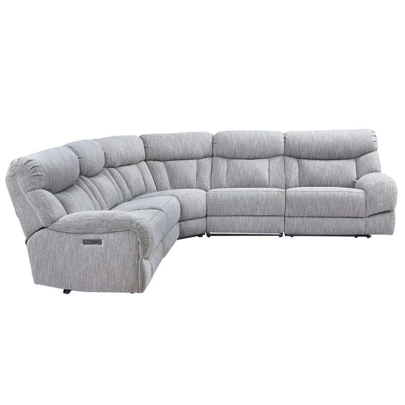 Steve Silver Park City Gray 5pc Sectional
