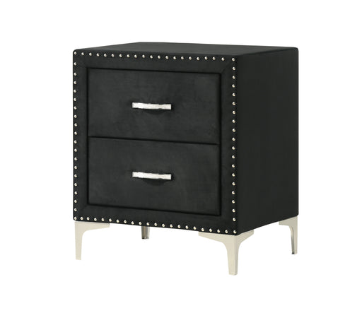 Crown Mark Lucinda Black Night Stand