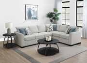 Coaster Furniture Ashford Greige Beige Sleeper Sectional