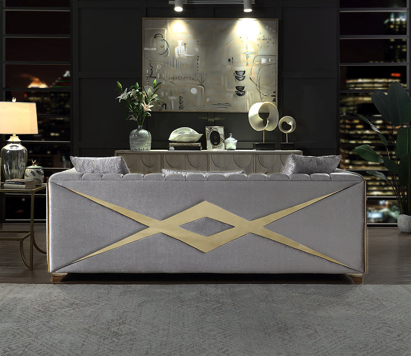 Galaxy Home Velencia Cream Sofa