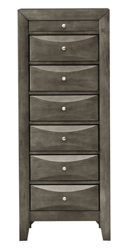 Glory Furniture Marilla Silver Champagne 7 Drawers Lingerie Chest