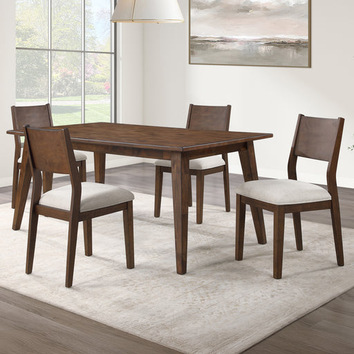 Steve Silver Canton Brown 5pc Dining Set