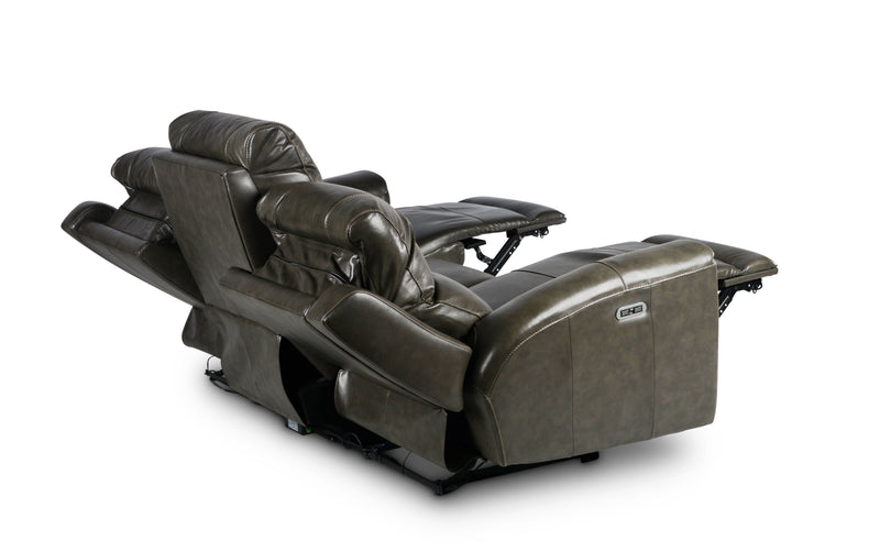 Steve Silver Laurel Grey Power Reclining Sofa