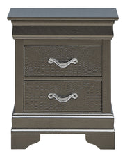 Glory Furniture Lorana White Pearl Nightstand