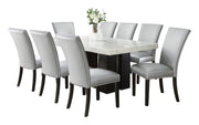 Steve Silver Camila White 9pc Dining Set