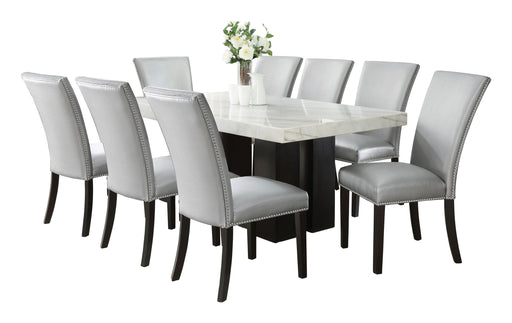 Steve Silver Camila White 9pc Dining Set